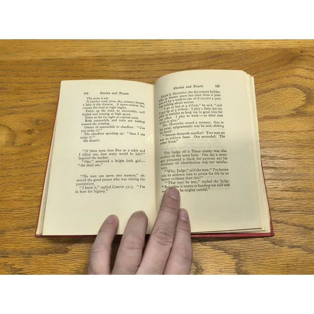 Stories And Toasts For After Dinner Nathaniel C. Fowler Jr. 1st Edition 1914‎